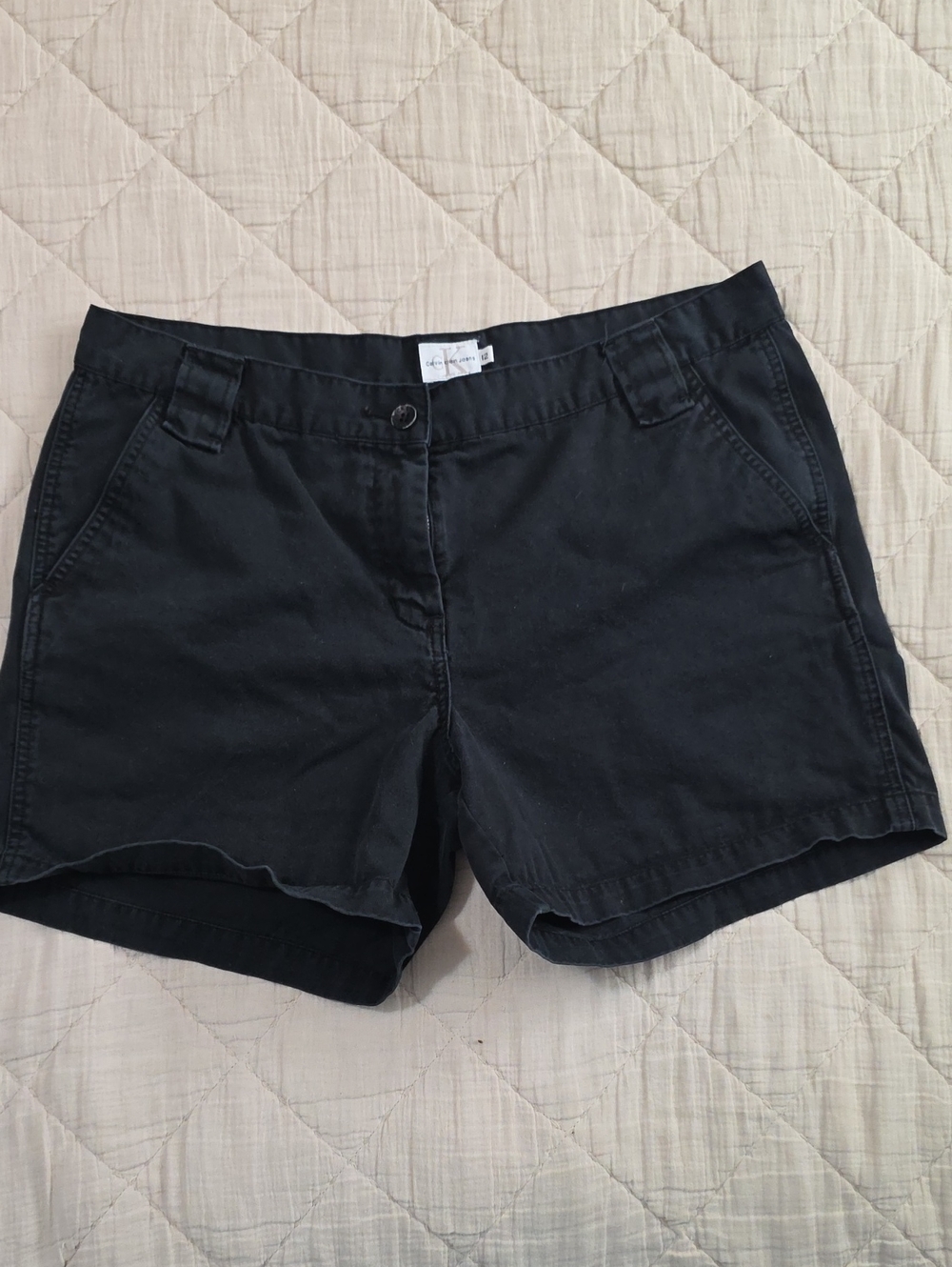 Calvin Klein Jeans Women's Black Bermuda Short